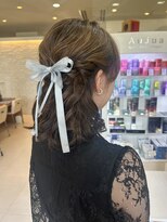 クール ヘアー ギャラリー 神明町店(COOL Hair gallery)&nbsp;ハーフアップ