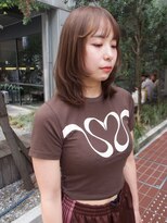 ユルク(JURK nagoya)&nbsp;栄/ハッシュカット/グレージュ/デザインカラー