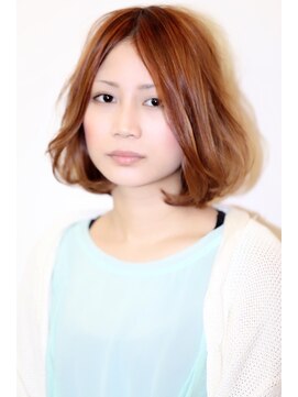 リエール(Lierre) ボブ　ハイライトカラー