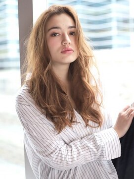 ケーツー エソラ池袋店(K-two) 外国人風ウェーブでこなれロング［髪質改善/池袋&目白&大塚］