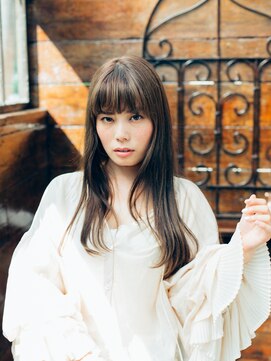 美容室 フラワー 平井店(flower) アッシュグレーロング【平井】