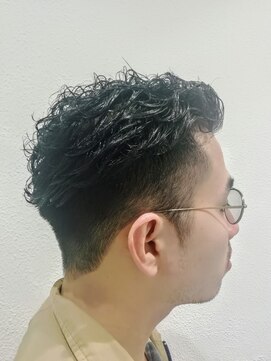 アッシュ 元住吉店(Ash) ちょっと強めのお洒落なパーマスタイル