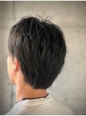 ミディアムスタイル 【バーバーバー　八広】