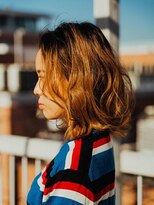 カラーサロンビスカリア 相模原エリア 淵野辺駅店(Color salon Biscaria)&nbsp;ミディアム☆ハイトーン☆カール[淵野辺/淵野辺駅]