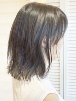 ピトヘアサロン(PITO hair salon)&nbsp;【PITO】顔周りは耳かけで軽やかに 外ハネ おくれ毛
