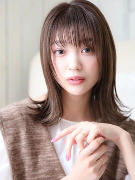 ネオリーブシェリエ 浅草店(Neolive cherie) 大人かわいいミディアムヘア ▼4