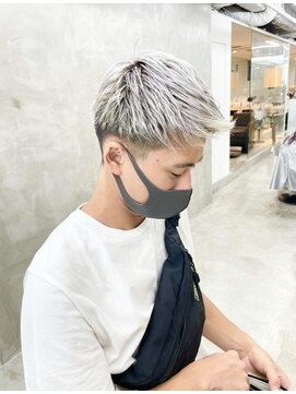 スー 渋谷(suu) ＊【SUN】白井/メンズ/ホワイトシルバー