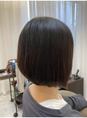 ナチュラルストレートボブ