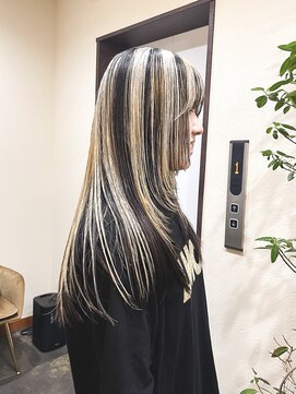 ノブレス(NOBLESSE) レイヤーカット/ハイライト