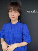 【竹之内蔵人】耳掛けハンサムショート/大人似合わせショート