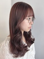 フェリア 池田(FERIA)&nbsp;顔周りカット×ピンクブラウン