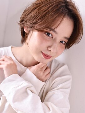 ジールヤマグチ 朝霧駅前店 【ハンサムショート】【白髪ぼかし】