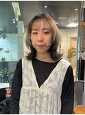 ザクザク顔周りレイヤーカット