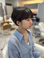 アヴァンス 広島本通店(AVANCE.) 耳かけ丸みショート