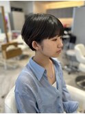 耳かけ丸みショート