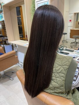 リンクル 自由が丘(lincle) 質感再生縮毛矯正とライトトリートメントで髪質改善　自由が丘