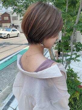 ロンドカスティーヨ 四日市(Lond castillo) ショートショートボブイノア髪質改善カラー_4403