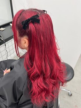 ジルスタジオ(JILL STUDIO) JILL STUDIO ビビットピンクレッド/個性的カラー