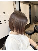 ハルキ ミナト ジャパン オオサカ(HARUKI MINATO japan OSAKA)&nbsp;ミニボブ 20代30代40代ヘア 小顔 大阪ボブ 梅田