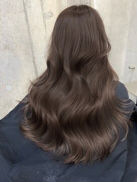 サイン 渋谷(SIGN) 艶髪レイヤーカット韓国ヘアーグレージュ髪質改善トリートメント