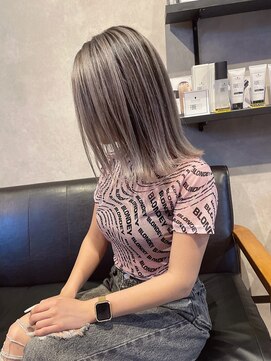 サニー 渋谷(SUNNY) バレイヤージュ、ハイライト、ショコラベージュ、グレージュ