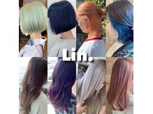 リン(Lin.)の雰囲気（デザインカラーは【Lin.】ハイライト/インナーカラー/白髪ぼかし）