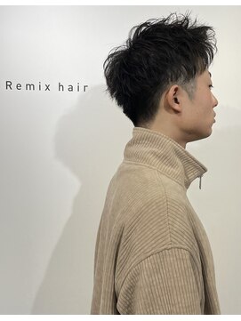 リミックスヘアー(Remix hair) メンズ2ブロックスタイル