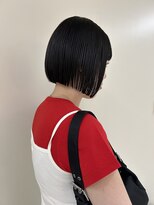 オルカ(orca)&nbsp;【nanami】髪質改善ストレート × ぱつっとミニボブ