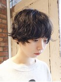 【macana指名】ショートパーマ ゆるめパーマ ニュアンスパーマ