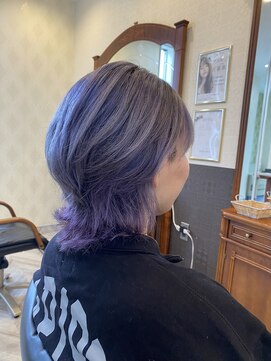 サロンロダン(SALON RODAN) ウルフカット/グラデーションカラー