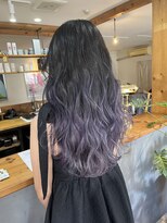 サニー サイド(Sunny Side)&nbsp;ラベンダー × グラデーション