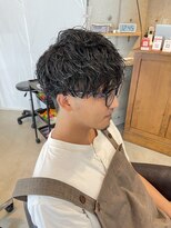 アオゾラヘアーヒカリノモリ(AOZORAHAIR hikarinomori) ツイストスパイラル×ショート