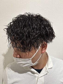 グラフ 立川(Graph.) ツイストスパイラルツーブロックメンズパーマ