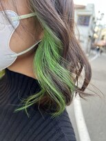 カミナ(KAMINA)&nbsp;ライトグリーンインナーカラー