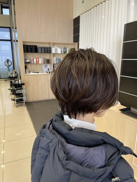 ザザ ZA/ZA 茗荷谷 乾かすだけでおさまるボブ