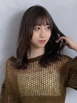 アース 熊本光の森店(HAIR&MAKE EARTH) 無造作＋透明感カラー