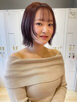 バランス ヘアーアンドアイラッシュ 野田店(balance.) 顔周りレイヤー（フェイスレイヤー）！×ピンクブラウン！