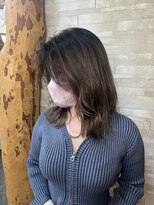 スロウ(slow)&nbsp;バレイヤージュ×グレージュ