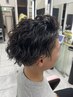 【メンズ限定】メンズカット+クリームケアパーマ+男性専用クレンジングスパ