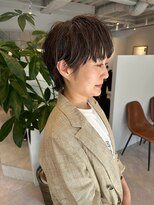 マルフェ 天王寺(marfe)&nbsp;【marfe】大人ショート＿ショートウルフ＿ウルフパーマ