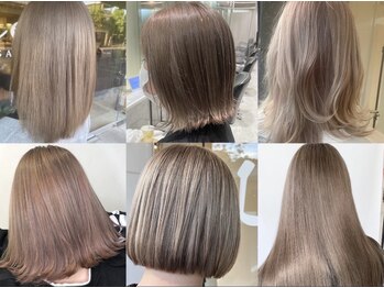 アンドコー(&Co)の写真/透明感・艶感・ダメージレス。あなたに“似合う”髪色で、肌も気分も明るく。