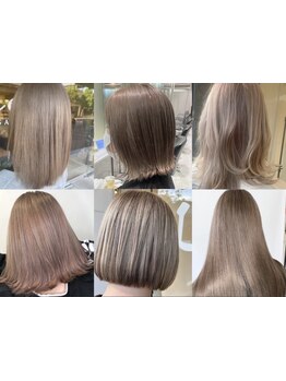 透明感・艶感・ダメージレス。あなたに“似合う”髪色で、肌も気分も明るく。