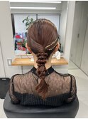 タイトなローポニー編み下ろし【清板】