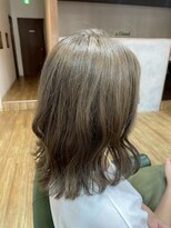 アグランテトラ 野田阪神店(a Gland tetra) グレージュカラー透明感グレージュ アッシュグレージュ