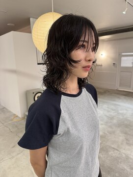 ノイ(noi) レイヤーカット/パーマ