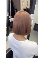 ヘアーアンドアート ルミナ(HAIR&ART LUMINA) 【KAHO】透明感たっぷりピンクベージュ