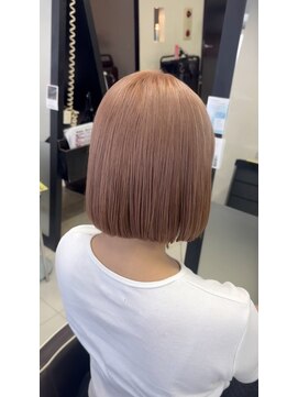 ヘアーアンドアート ルミナ(HAIR&ART LUMINA) 【KAHO】透明感たっぷりピンクベージュ