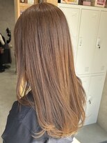 ヌーク(nook.) ロングヘア/ワンカラー/透明感カラー