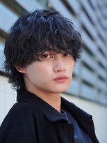 レタッチバイフィフス(RETOUCH by fifth)&nbsp;原宿波巻きスパイラルパーマシャドウパーマメンズウルフマッシュ