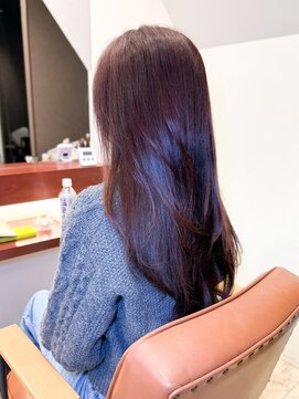 マーリャヘアー(mallia hair) レイヤースタイルレイヤーカットロングレイヤー小顔スタイル